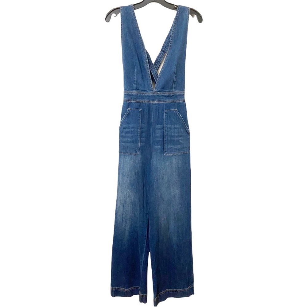 Dollhouse Denim Jumpsuit